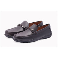 Brown Men's Loafers HW45 Trims