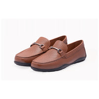 Brown Leather Loafer Trims