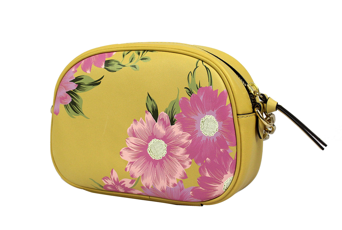 Floral Print Camera Bag