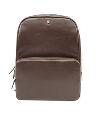 Leather Brown Backpack - Classic and Stylish Everyday Companion at Revup Studio