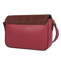 Women woven sling bag