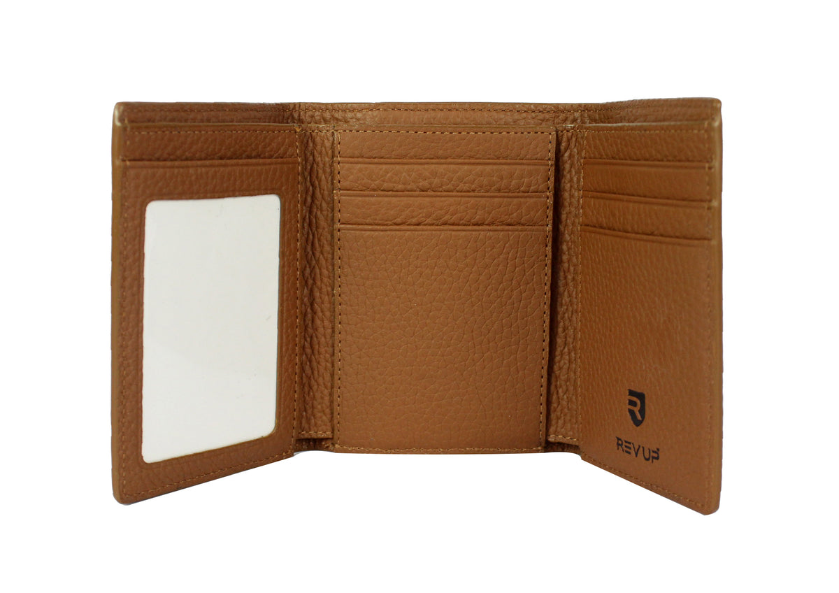 Leather trifold  wallet