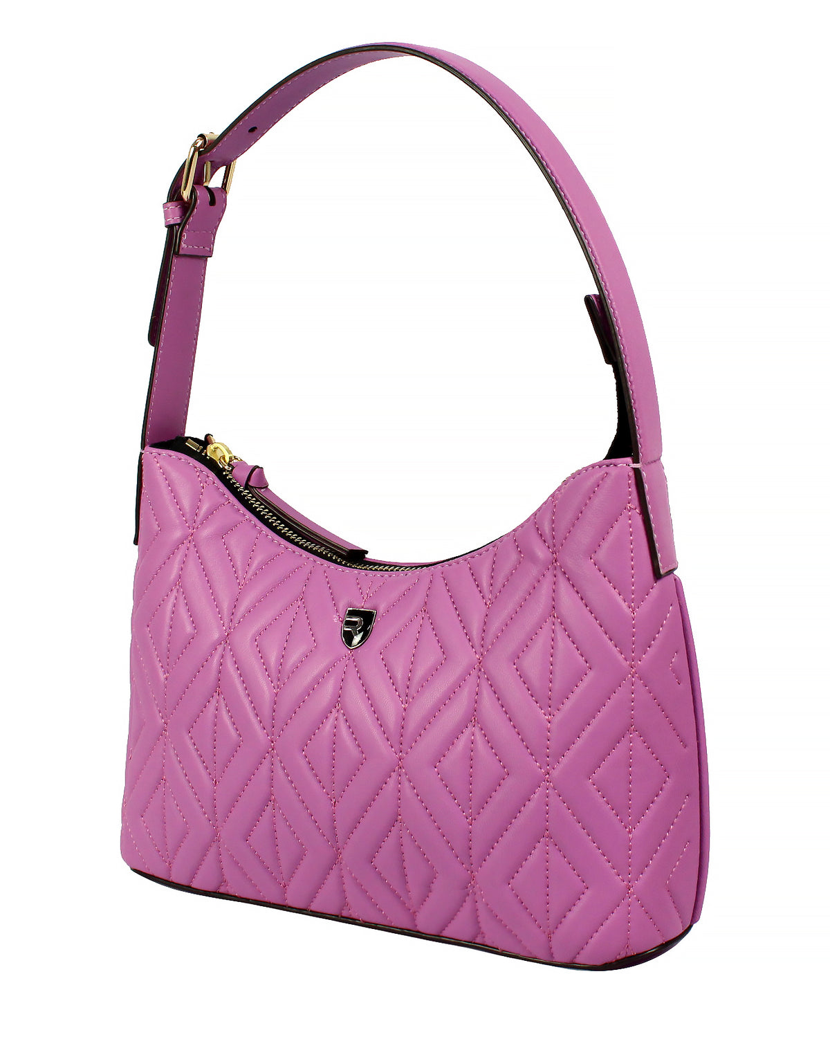 Diamond quilt  ladies hobo bag