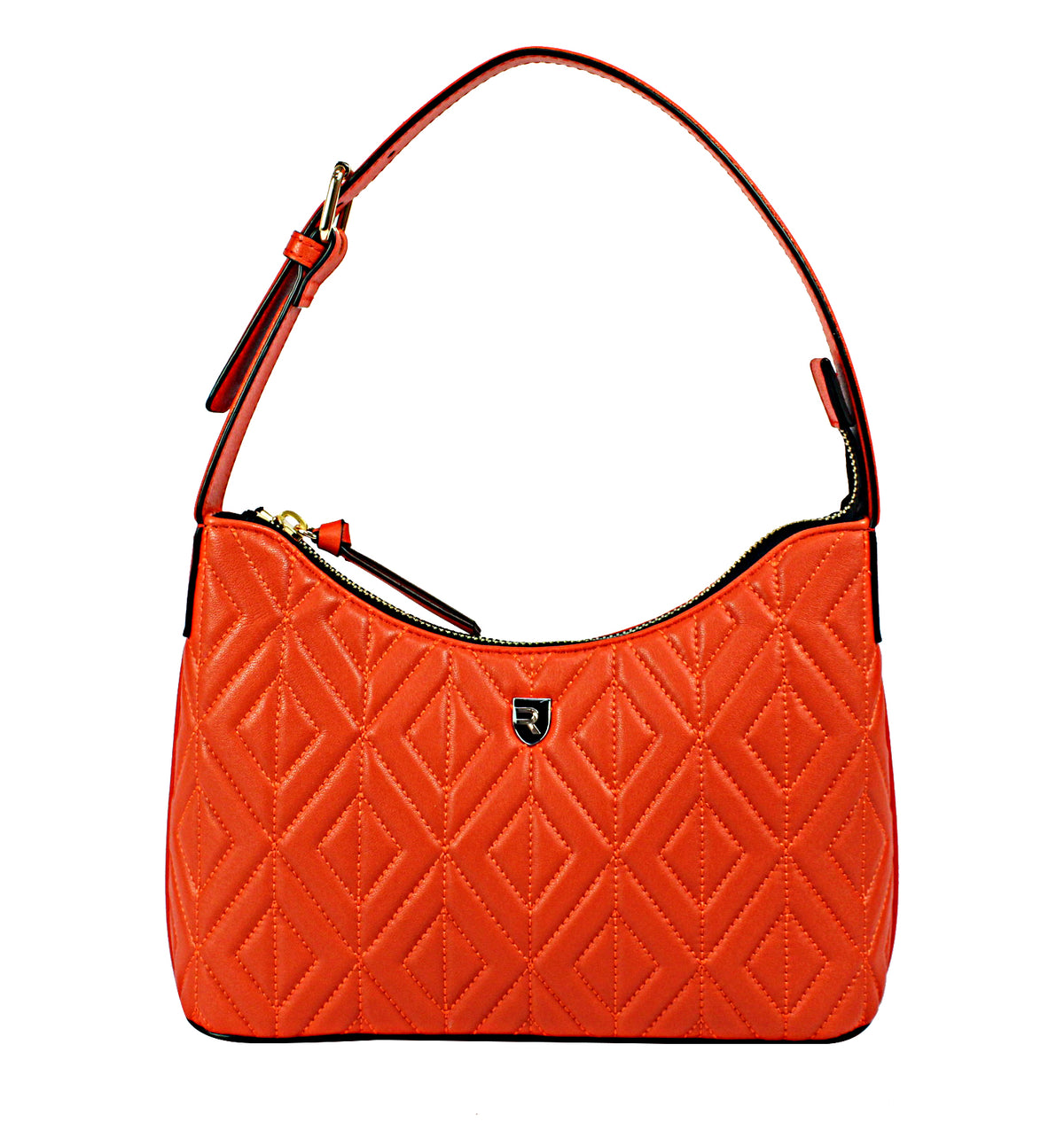 Diamond quilt  ladies hobo bag