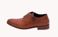 LJ TOE CAP Tan Oxfords - Classic and Stylish Men's Footwear at Revup Studio