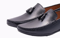Black Classic Slip-ons - Timeless and Comfortable Footwear at Revup Studio