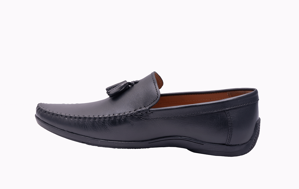 Classic Black Men's Loafers