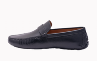 Black Leather DD BUCKLE Loafers - Elegant and Fashionable Footwear at Revup Studio