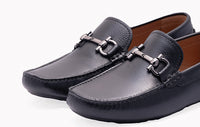 Black Loafers GC TRIMS - Stylish and Comfortable Men's Footwear at Revup Studio