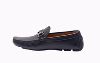 Black Loafers GC TRIMS - Stylish and Comfortable Men's Footwear at Revup Studio