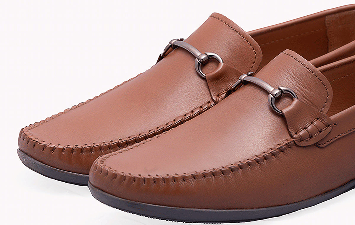 Brown Leather Loafers - Stylish and Comfortable Men's Footwear at Revup Studio