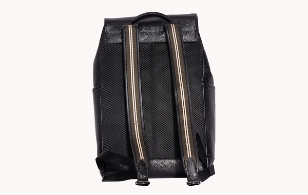 Leather Black Backpack - Classic and Stylish Everyday Companion at Revup Studio