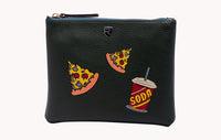 Black Quirky Cosmetic Pouch Soda - Fun and Stylish Beauty Accessories at Revup Studio