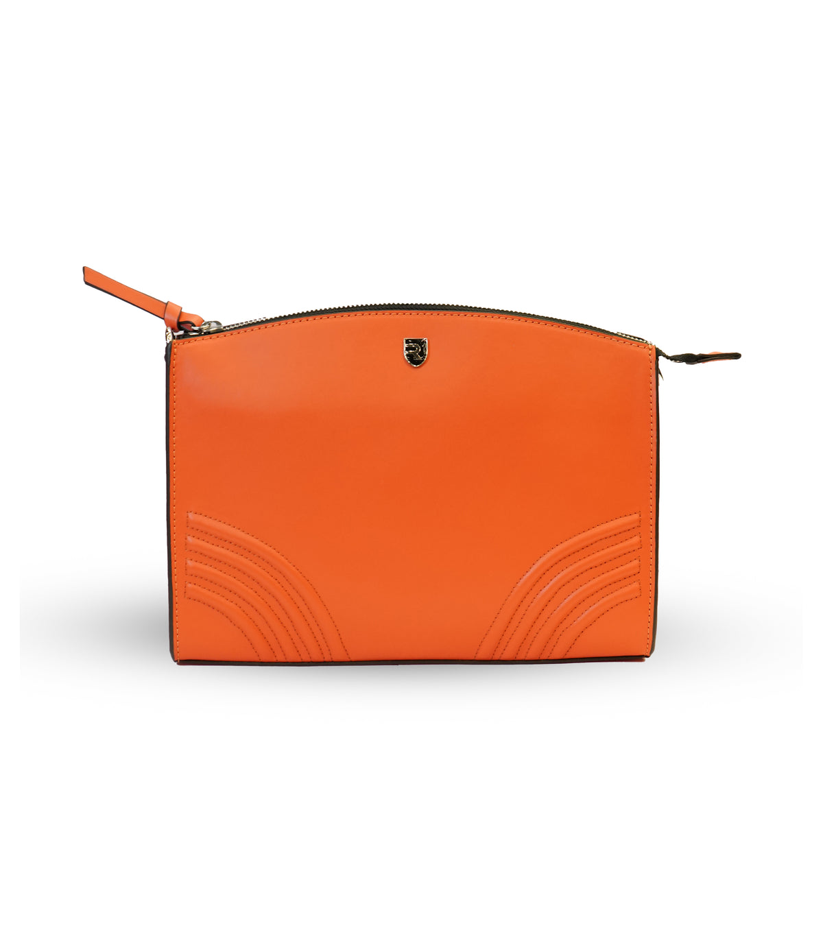 Orange women's sling bag