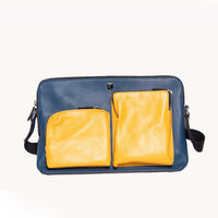 Blue Mini Reporter Bag - Stylish and Compact Accessories at Revup Studio