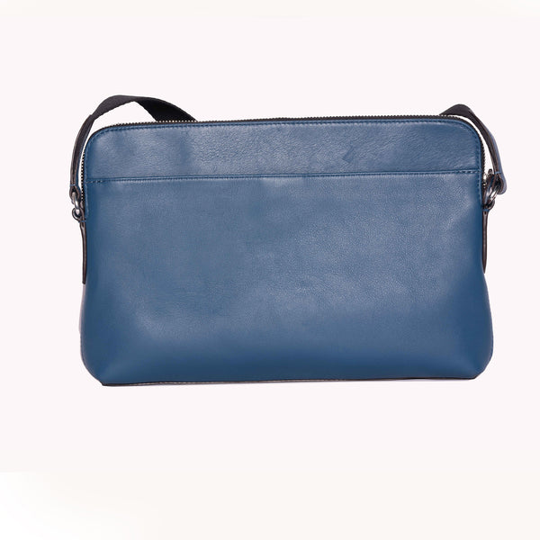 Blue Mini Reporter Bag - Stylish and Compact Accessories at Revup Studio